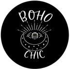 Boho Chic Moon Spare Tire Cover
