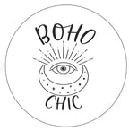 Boho Chic Moon White Spare Tire Cover