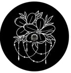 Boho Flowers Spare Tire Cover