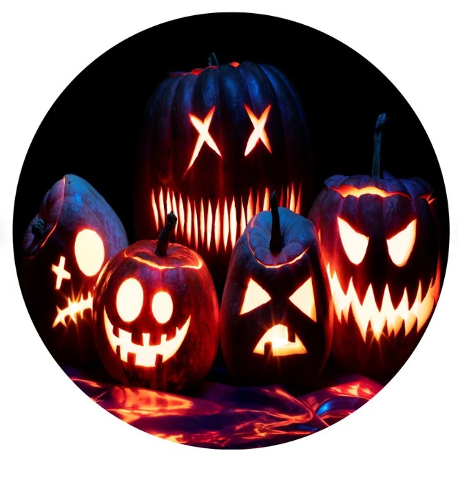 Bunch Of Pumpkins Spare Tire Cover