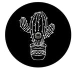 Cactus In A Pot (Any Color) Spare Tire Cover