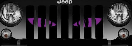 Chaos Purple Eyes Grille Insert