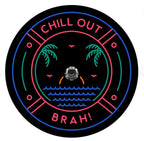 Chill Out Bruh Beach Spare Tire Cover