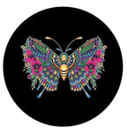 Colorful Butterfly Mandala Spare Tire Cover