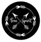 Free Spirit Arrow Spare Tire Cover