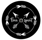 Free Spirit Arrow Spare Tire Cover
