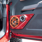 Ford Bronco 6th GEN Loaded Front Door 6.5" Speakers and 3.78" Tweeter Speaker Panels Package