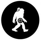 Girl Sasquatch Spare Tire Cover