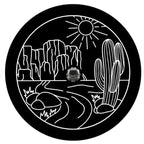 Hanging Out In The Desert Spare Tire Cover