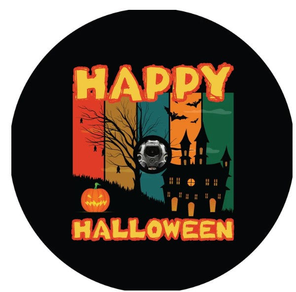 Happy Halloween Spare Tire Cover