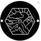 Hexagon Mountain Spare Tire Cover