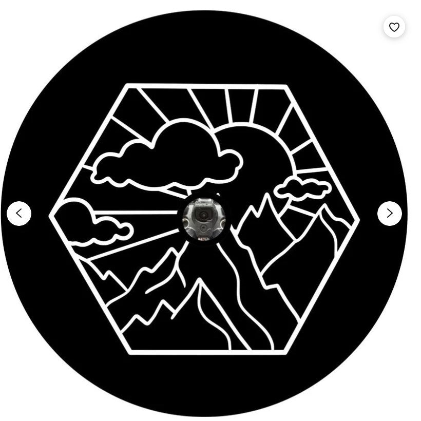 Hexagon Mountain Spare Tire Cover