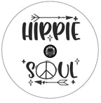 Hippie Soul Arrows White Spare Tire Cover