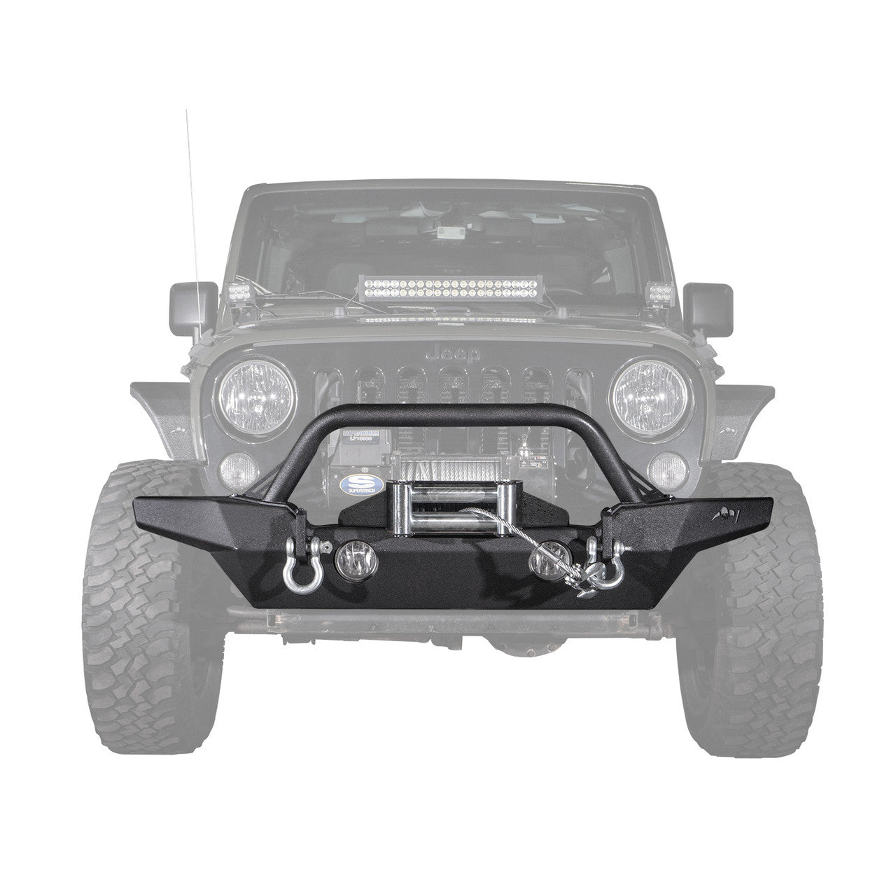 Jeep Wrangler JK Front Bumper Immortal F2