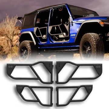 Razor 4-Door Aluminum Half Tube Doors