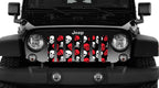 Skulls (Red) Grille Insert