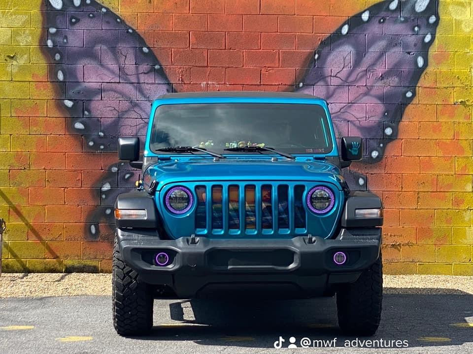 Colorful Beach Grille Insert