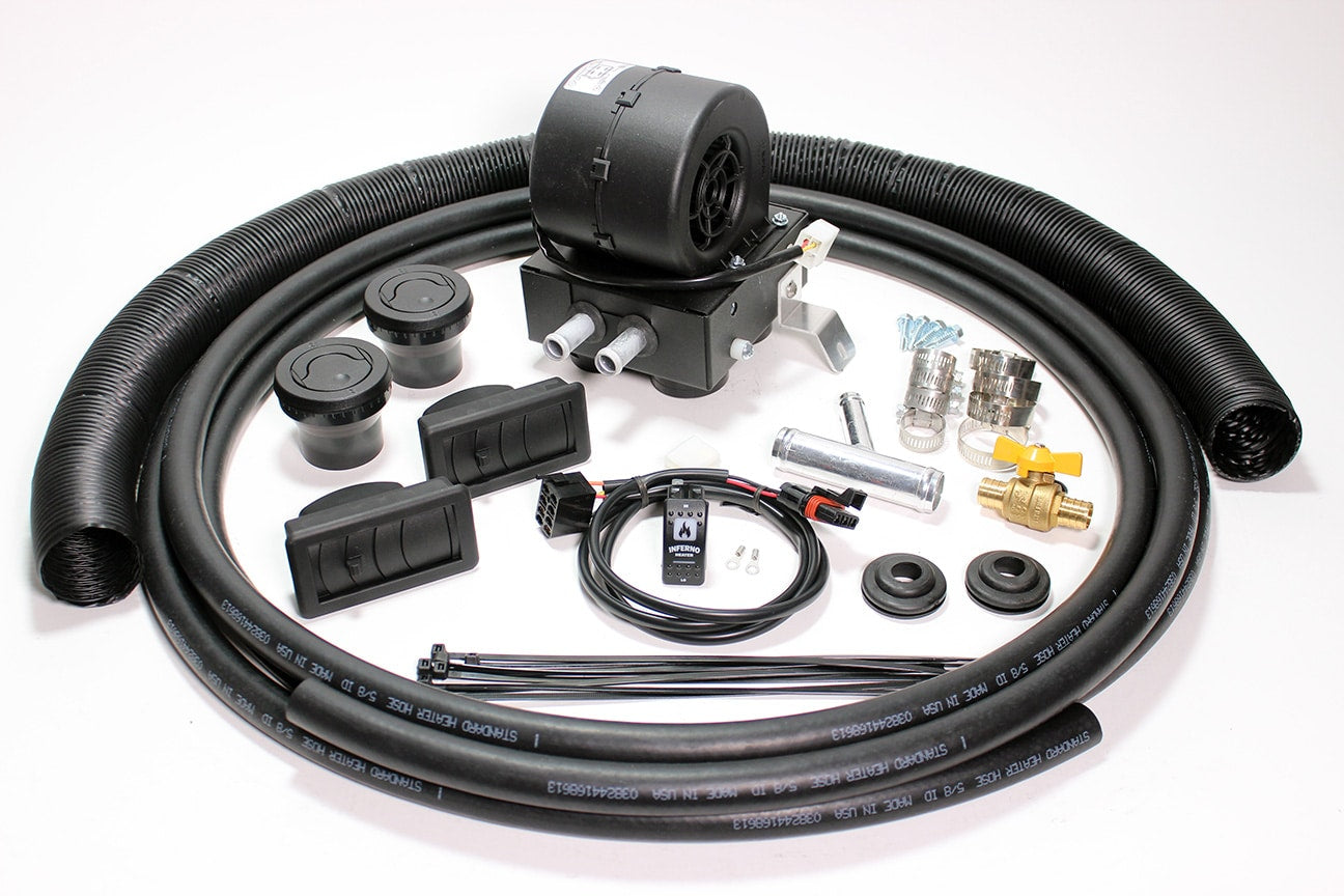 Polaris General 1000 Cab Heater with Defrost for Rockford Fosgate Stage 3 & 4 Audio (2016 – Current)