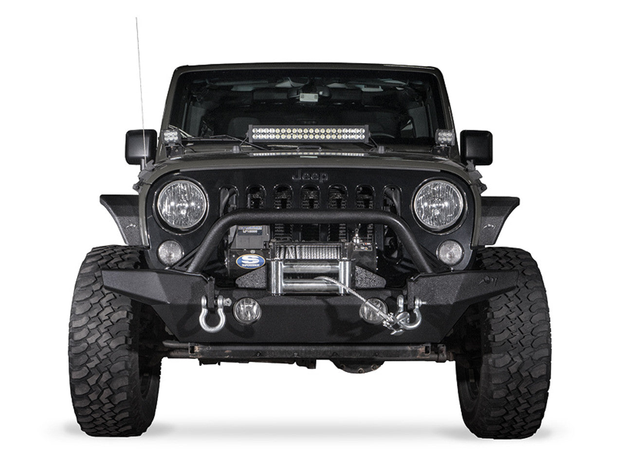 Jeep Wrangler JK Front Bumper Immortal F2