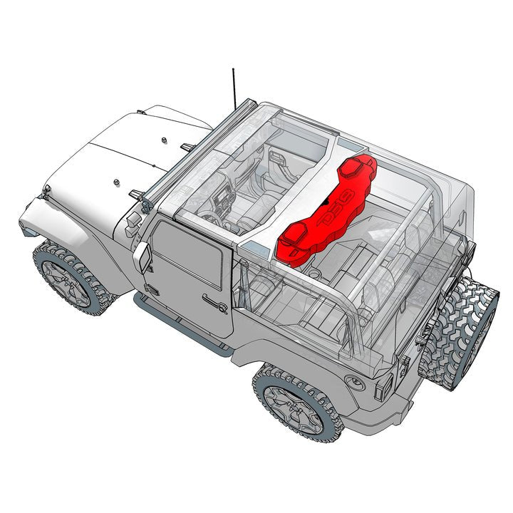 Jeep JL/JT 2018–2023 Overhead Sound Bar Package