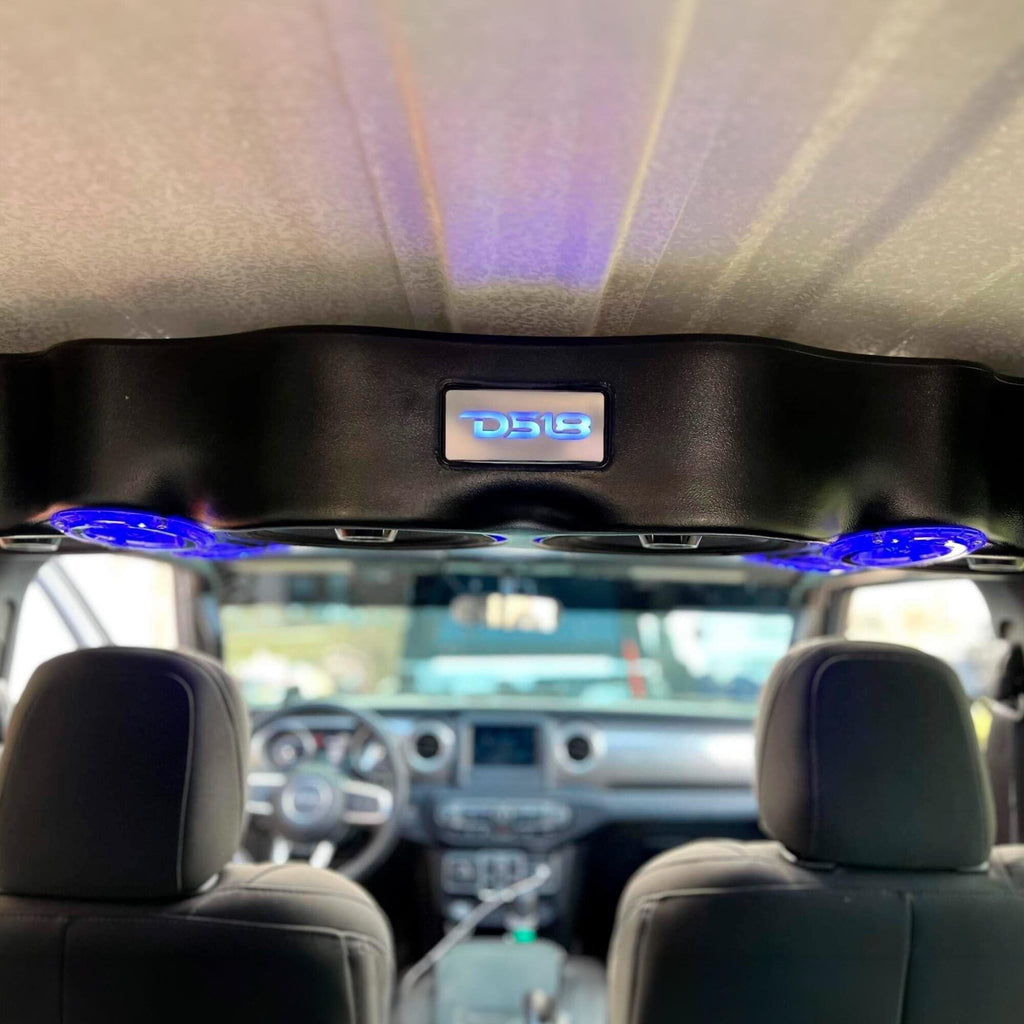 Jeep JL/JT 2018–2023 Overhead Sound Bar Package