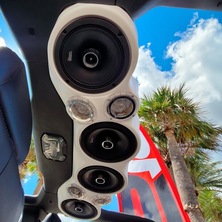 Jeep JL/JT 2018–2023 Overhead Sound Bar Package