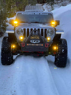 Jeep JL / JT Steerable Knuckle Pod Light Mounts (2018+ Gladiator/Wrangler)