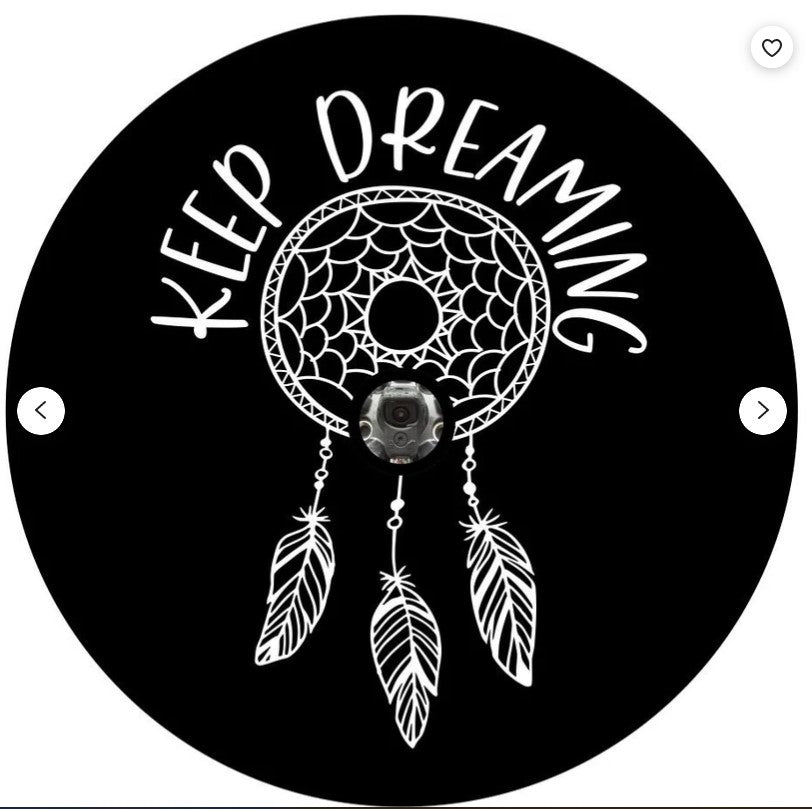 Keep Dreaming Dream Catcher Spare Tire Cover