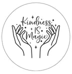 Kindness Is Magic White Spare Tire Cover