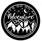 Lets Go On An Adventure (Any Color) Spare Tire Cover