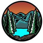Lost In The Woods At Sunset Spare Tire Cover