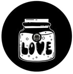 Love Potion In A Bottle Spare Tire Cover