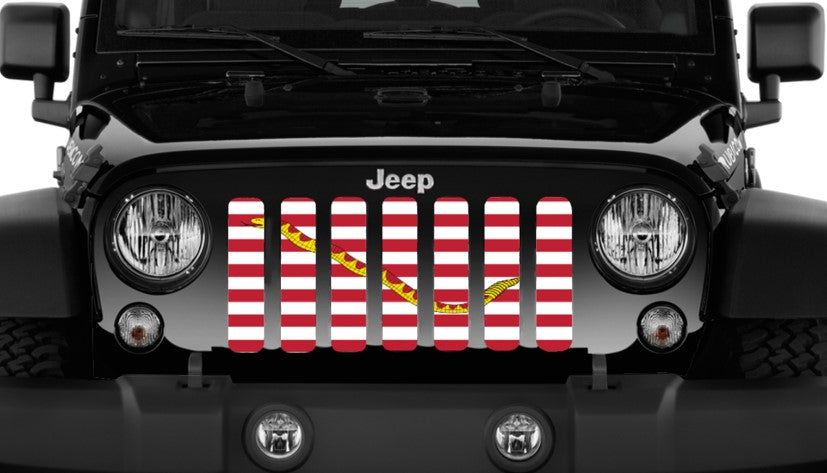 Navy Jack Flag Grille Insert