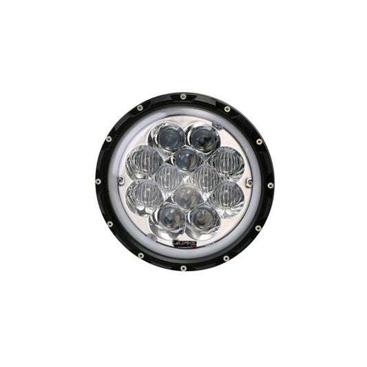 Jeep JK/CJ/TJ 7 Inch Spider Eye Headlights w/White DRL Halo and RGB Accent Backlighting