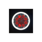 Jeep JK/CJ/TJ 7 Inch Spider Eye Headlights w/White DRL Halo and RGB Accent Backlighting