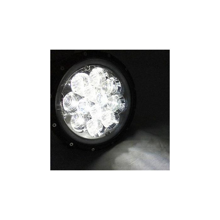 Jeep JK/CJ/TJ 7 Inch Spider Eye Headlights w/White DRL Halo and RGB Accent Backlighting