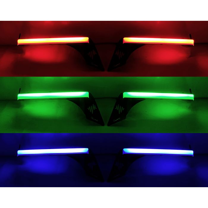 Jeep Wrangler JL/Gladiator JT Slim DRL Rubicon Fender Chop Kit with RGB