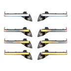 Jeep Wrangler JL/Gladiator JT Slim DRL Sahara/Overland Fender Chop Kit with RGB