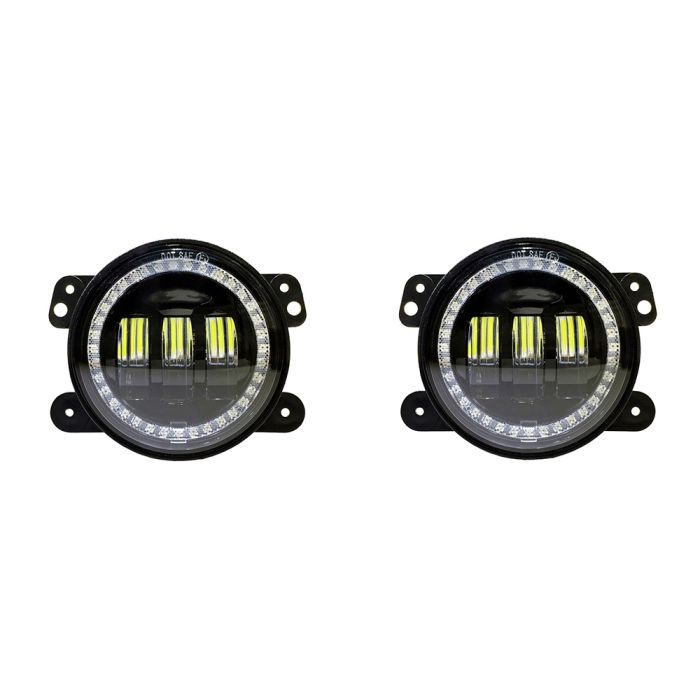Jeep JK/CJ/TJ 4 Inch 30 Watt Fog Light RGB HD Accent