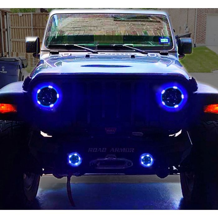 Jeep Wrangler JL/Gladiator 9 Inch HD Headlights 4 Inch HD Fog Lights