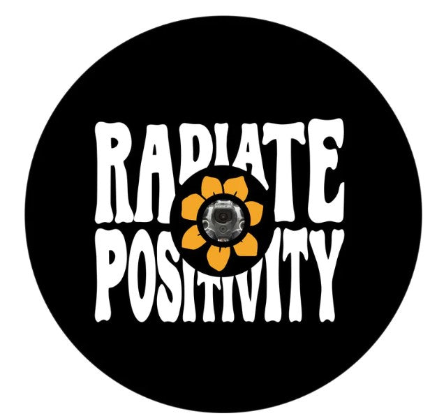Radiate Positivity Spare Tire Cover