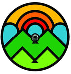 Rainbow Mountain Spare Tire Cover