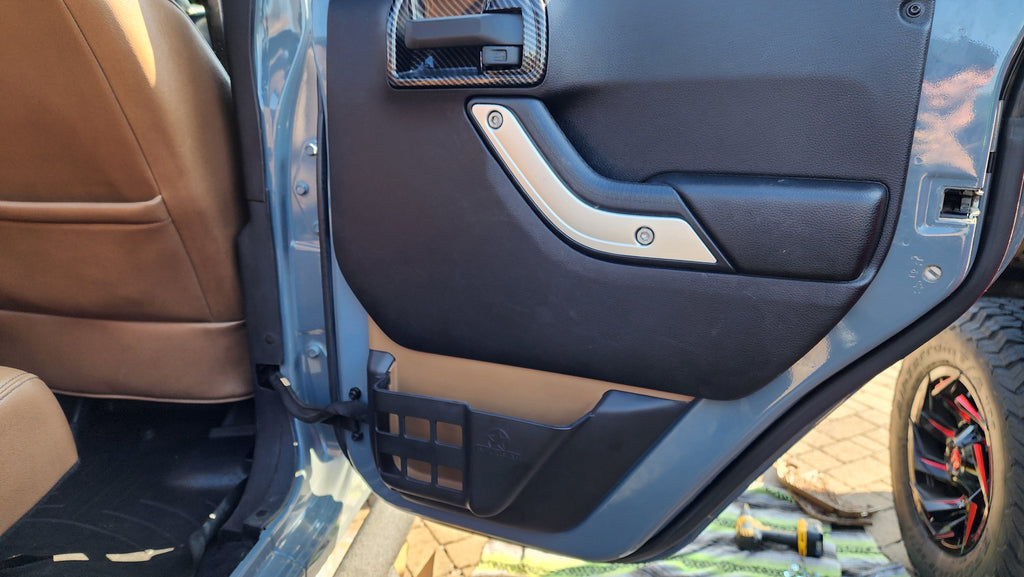 OEM Plus Door Pockets For JKU Wrangler