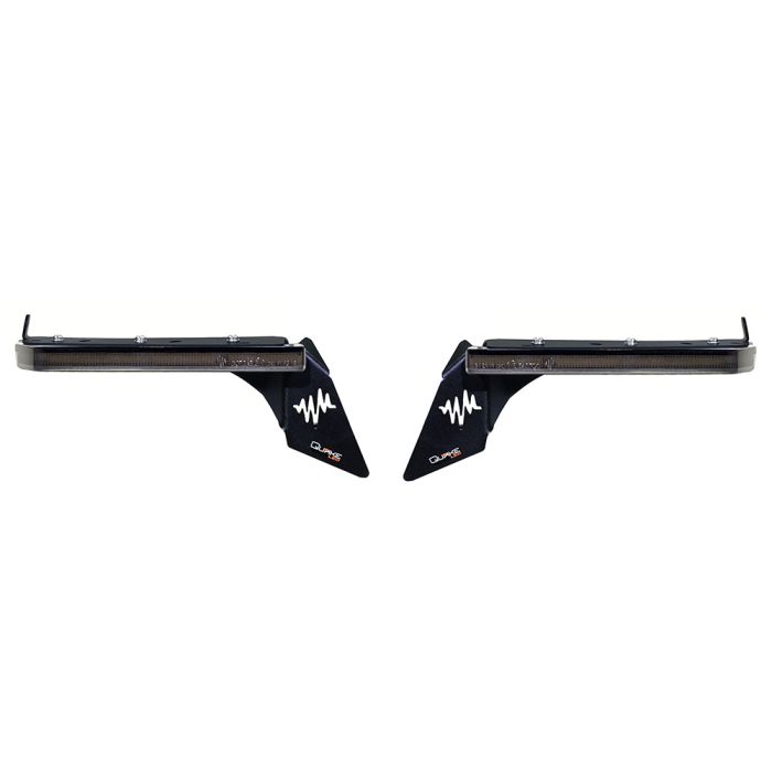 Jeep Wrangler JL/Gladiator JT Slim Smoked DRL Sahara/Overland Fender Chop Kit