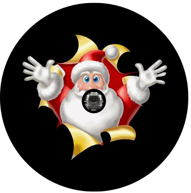 Santa's Out Of The Bag Spare Tire Cover