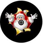Santa's Out Of The Bag Spare Tire Cover