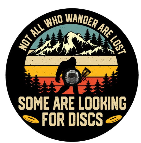 Bigfoot Disc Golf Spare Tire Cover