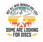 Bigfoot Disc Golf White Spare Tire Cover