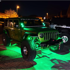 8pcs RGBW Rock Light Kit