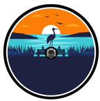 Sitting On The Dock Spare Tire Cover